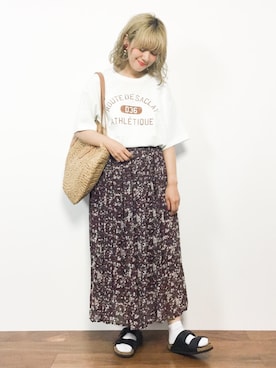 piya*さん（レディース・154cm）の夏コーディネート