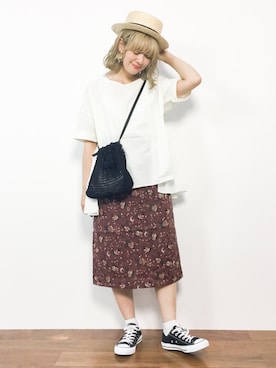 piya*さん（レディース・154cm）の夏コーディネート