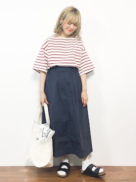 piya*さん（レディース・154cm）の夏コーディネート