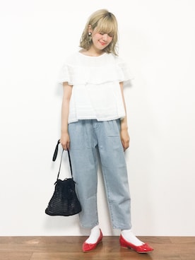 piya*さん（レディース・154cm）の夏コーディネート