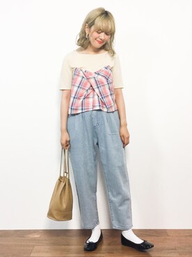 piya*さん(レディース・154cm)の夏コーディネート