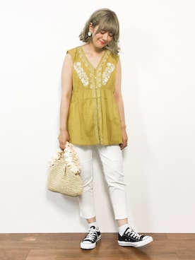 piya*さん（レディース・154cm）の夏コーディネート