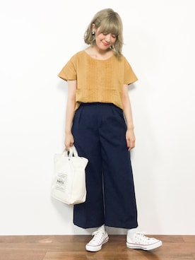 piya*さん（レディース・154cm）の夏コーディネート