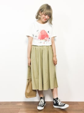 piya*さん(レディース・154cm)の夏コーディネート