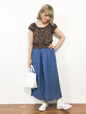 piya*さん(レディース・154cm)の夏コーディネート