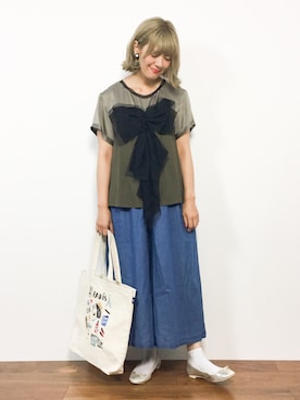 piya*さん(レディース・154cm)の夏コーディネート