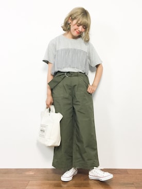 piya*さん（レディース・154cm）の夏コーディネート