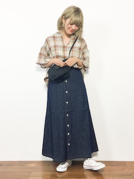 piya*さん（レディース・154cm）の夏コーディネート