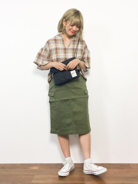 piya*さん（レディース・154cm）の夏コーディネート