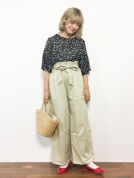 piya*さん（レディース・154cm）の夏コーディネート