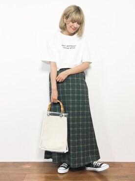 piya*さん（レディース・154cm）の夏コーディネート