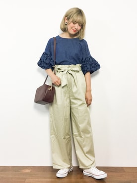 piya*さん(レディース・154cm)の夏コーディネート