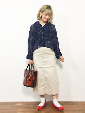 piya*さん（レディース・154cm）の夏コーディネート