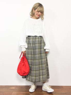 piya*さん(レディース・154cm)の夏コーディネート