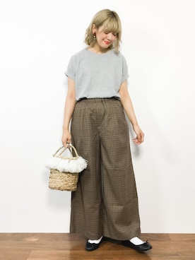 piya*さん（レディース・154cm）の夏コーディネート