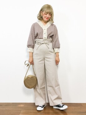 piya*さん（レディース・154cm）の夏コーディネート