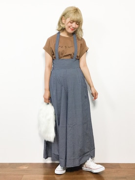 「Primazel（プリマゼル）のアイテム」を使った、piya*さん（レディース・154cm）の夏コーディネート