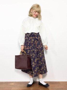 「UR SELECT（ユーアールセレクト）のアイテム」を使った、piya*さん（レディース・154cm）の夏コーディネート