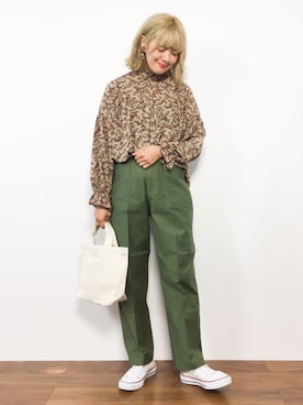 piya*さん（レディース・154cm）の秋コーディネート