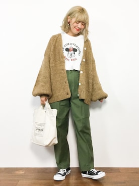 piya*さん（レディース・154cm）の秋コーディネート