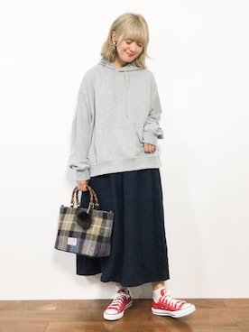 piya*さん（レディース・154cm）の秋コーディネート