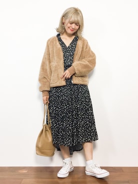 piya*さん（レディース・154cm）の秋コーディネート