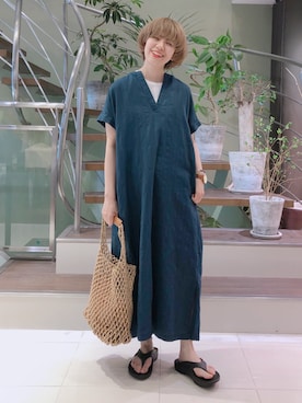 piya*さん(レディース・154cm)の夏コーディネート