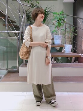 piya*さん(レディース・154cm)の夏コーディネート