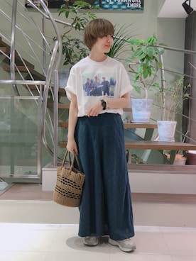 piya*さん(レディース・154cm)の夏コーディネート