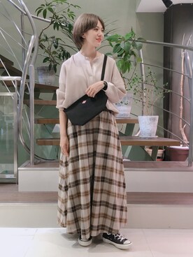 piya*さん（レディース・154cm）の秋コーディネート