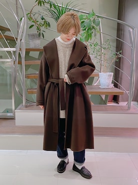 piya*さん（レディース・154cm）の秋コーディネート