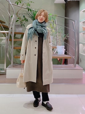 piya*さん(レディース・154cm)の冬コーディネート