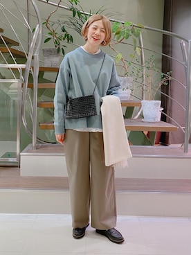 piya*さん（レディース・154cm）の冬コーディネート