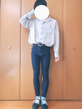 「リドム」｜「アイテム（レッグウェア）」を使った、taro_さん（メンズ・176cm）の冬コーディネート