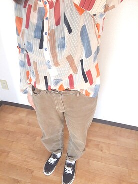 「COQULE（コクレ）のアイテム（シャツ/ブラウス、その他）」を使った、kotonaさん（レディース・153cm）の春コーディネート