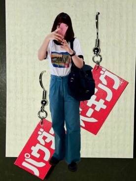 「Grafeaのアイテム」を使った、おすぎさんさん（レディース・157cm）の夏コーディネート