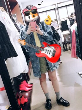 「Grafeaのアイテム」を使った、おすぎさんさん（レディース・157cm）の夏コーディネート