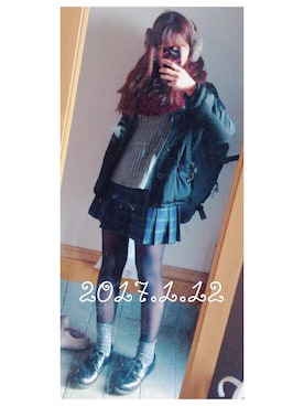 Rihöさん（レディース・157cm）の冬コーディネート