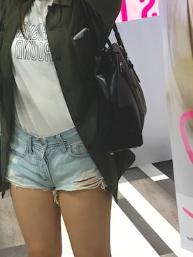 「holster（ホルスター）のアイテム」を使った、Saoさん（レディース・156cm）の秋コーディネート