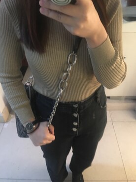 「ba&sh（バッシュ）のアイテム」を使った、JoyceRoccckさん（レディース・158cm）の春コーディネート