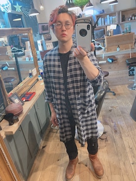 「URBAN RESEARCH（アーバンリサーチ）のアイテム（トレンチコート）」を使った、RYOさん（メンズ・175cm）の春コーディネート