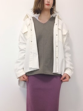 ナオさん（レディース・155cm）の春コーディネート