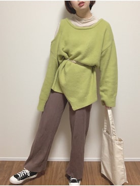 ᙏ̤̰YUiさん（レディース・158cm）の春コーディネート