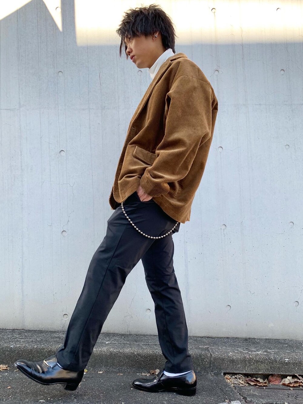 Christian Diorのローファーを使った人気ファッション