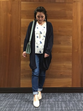 「3can4on（サンカンシオン）のアイテム（アクセサリー）」を使った、h1203iさん（レディース・148cm）の春コーディネート