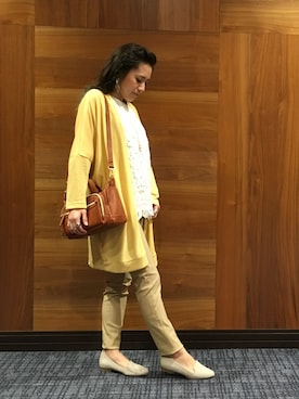 「3can4on（サンカンシオン）のアイテム（アクセサリー）」を使った、h1203iさん（レディース・148cm）の春コーディネート