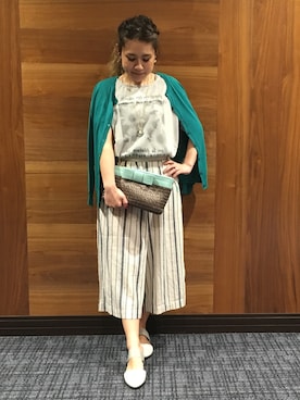 「3can4on（サンカンシオン）のアイテム（アクセサリー）」を使った、h1203iさん（レディース・148cm）の春コーディネート