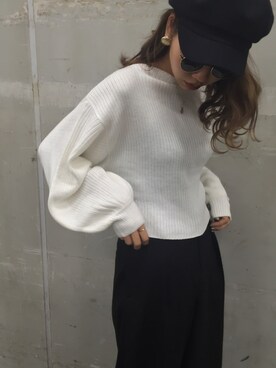 草野春香さん(レディース・170cm)の冬コーディネート