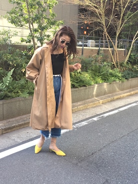 草野春香さん（レディース・170cm）の冬コーディネート