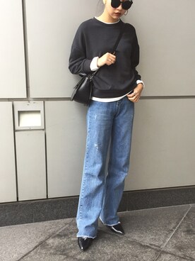 「RADIA」｜草野春香さん（レディース・170cm）の冬コーディネート